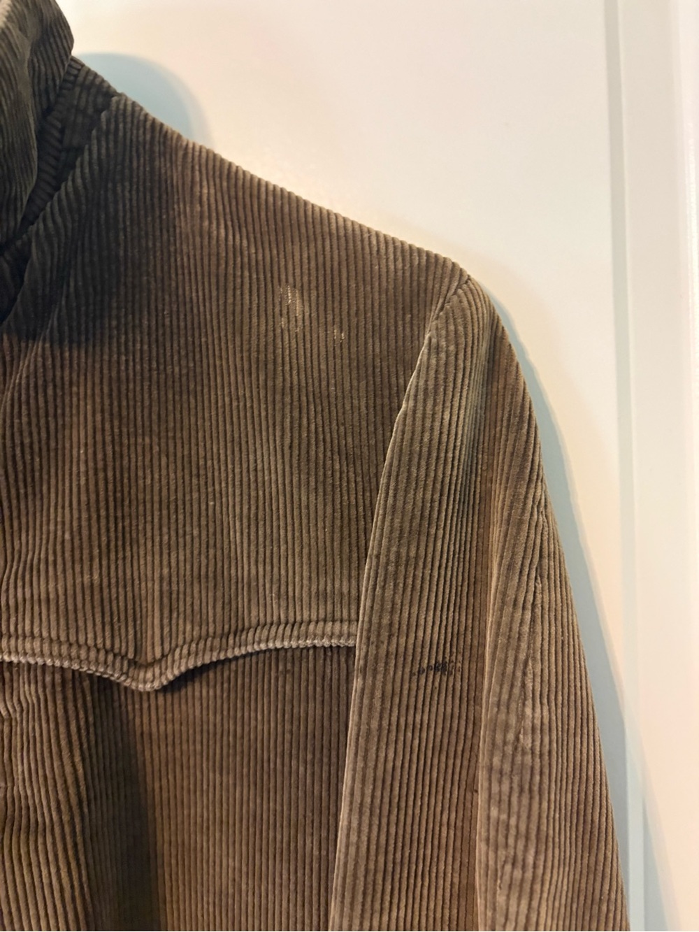 Vintage 60s/70s Fox Knapp Corduroy Sherpa Jacket Western Workwear Size 40 - Picture 6 of 8